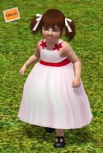 Sims 3 — Princess dress by dyokabb — Mesh dress 