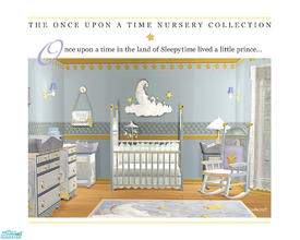 Sims 2 — Once Upon A Time Nursery by Cashcraft — A signature collection of nursery furnishings for your little prince.