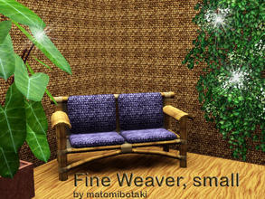 Sims 3 — Fine Weaver small by matomibotaki — Wicker pattern in 3 brown shades, 3 channel, to find under Weave/Wicker.