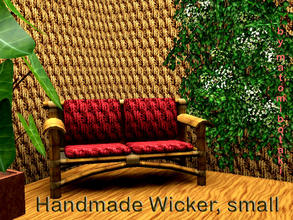 Sims 3 — Handmade Wicker small by matomibotaki — Wicker pattern in 3 brown shades, 3 channel, to find under Weave/Wicker.
