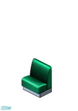Sims 1 — The Queenstown Burgers Diner Booth Seat by MasterCrimson_19 — Queenstown Burgers Diner Chair This is but one of