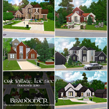 Sims 3 — Oak Village *LOT SET* by brandontr — BrandonTR at TSR