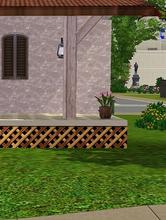 Sims 3 — Colonne wester left by dyokabb — By Dyokabb for TSR Vertices = 524 ; facettes = 316