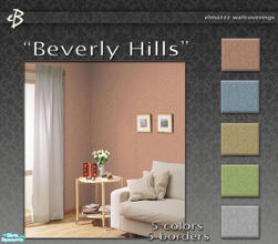 Sims 2 — "Beverly Hills" by elmazzz — -These sleek and stylish walls will give your Sims home a luxurious