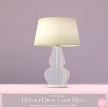 Sims 3 — Double Drop Table Lamp Mesh by DOT — Williams Double Drop Table Lamp Mesh Lamps by DOT of The Sims Resource TSR