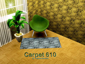 Sims 3 — Carpet 610 by matomibotaki — 3 channel pattern in brown , orange and beige, to find under Carpet/Rug.