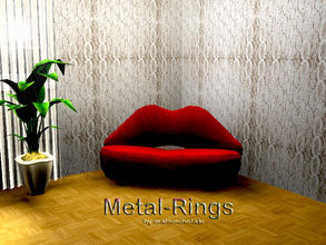 Sims 3 — Metal-Rings by matomibotaki — 3 channel pattern in two brown shades and light grey, to find under Metal.