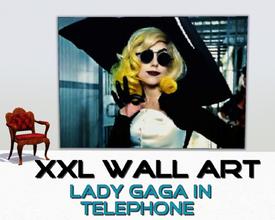 Sims 3 — XXL Lady GaGa Wall Art - ''Telephone'' by MrDenue — By MrDenue for TSR. I hope you like it ;)