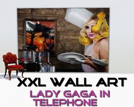 Sims 3 — XXL Lady GaGa Wall Art  ''Telephone'' by MrDenue — Fabulous Lady GaGa - I hope you like it! :D by MrDenue