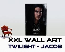 Sims 3 — XXL Twilight Wall Art - Jacob by MrDenue — By MrDenue for TSR. I hope you like it ;)