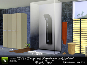 Sims 3 — Ikea Inspired Godmorgan Bath Two by TheNumbersWoman — Part two of the Godmorgan Bathroom. Ikea inspired Cheap by