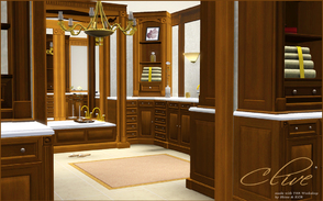 Sims 3 — Bathroom Clive by ShinoKCR — Luxory Bathroom for your Sims, inspired by Furniture of Clive Christian includes