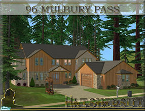 Sims 2 — 96 Mulbury Pass by hatshepsut — A decent sized spacious family dwelling with a homely rustic flavour.