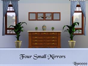 Sims 3 — Mirror Four Small by lisa9999 — Mirror wall four small. Lisa9999 TSRAA