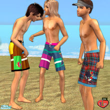Sims 2 — evi Teen Summer Boys by evi — Vacation time!