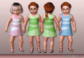 Sims 3 — FS 41 dress 01 by katelys — New dress for toddlers, new mesh. Enjoy!