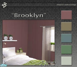 Sims 2 — "Brooklyn" by elmazzz — -These sleek and modern walls will give your Sims home a New York urban