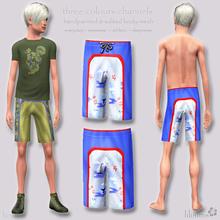 Sims 3 — BoardShorts for Elders by sosliliom — everyday ~ sleepwear ~ athletic ~ swimwear (edited body-mesh)