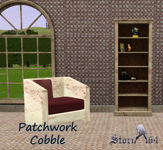 Sims 3 — Patchwork Cobble by stori_64 — Pattern in cobblestone patchwork style