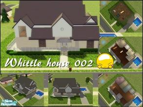 Sims 2 — The Whittle House 002 by KiduJoJole — My new creation :).