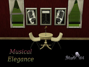 Sims 3 — MusicalElegance Portrait Set by stori_64 — 