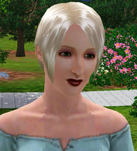 Sims 3 — Self Sim - Jehmli Rosenblume by djehmli — Jehmli Rosenblume was happiest when surrounded by her favorite roses
