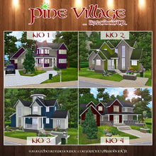 Sims 3 — Pine Village *LOT SET* by brandontr — BrandonTR at TSR