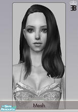Sims 2 — Hair Set No1 - New Mesh by elmazzz — Hairmesh #01