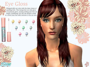 Sims 2 — Paul & Joe - Eye Gloss by elmazzz — Whipped jelly eye color with the dewy sheen of sparkling frost. This