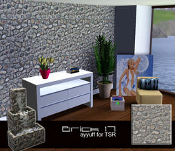 Sims 3 — Brick Pattern17 by ayyuff — 