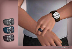 Sims 3 — FS 43 - ring 01 by katelys — New ring for adult and young adult men.