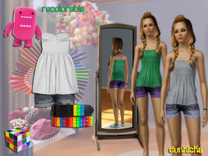 Sims 3 — Casual Summer Outfit by dunkicka — New casual outfit...2 recolorable chanels... everyday,atletic...hope you like