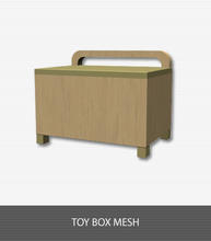 Sims 3 — Patrick Bedroom Toy Box by Living Dead Girl — Fully designable, decorative toybox.
