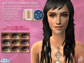 Sims 2 — All Over Shimmer Eyes by elmazzz — These stunning shades of metallic shimmer put the sparkle, literally, back