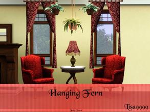 Sims 3 — Hanging Fern by lisa9999 — Plan tfern hanging.Lisa9999 TSRAA