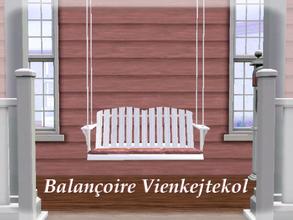 Sims 3 —  by lilliebou — Hi =) This is a porch swing for your house. You can find it in Misc. Comfort for 200 Simoleons. 