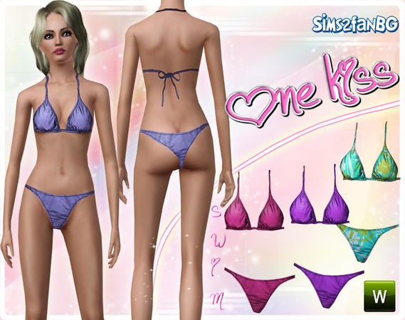 Sims 3 — One kiss by sims2fanbg — I hope u like it!