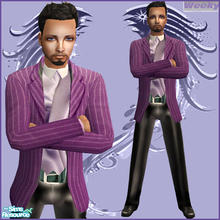 Sims 2 — Elegant shock formal by Weeky — Elegant shock formal for male adult.