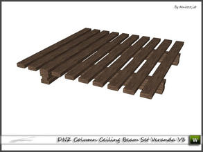 Sims 3 — DNZ Column Ceiling Beam Set Veranda V3 by denizzo_ist — 2 recolorable parts and 2 variations I wish you like it