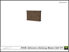Sims 3 — DNZ Column Ceiling Beam Set V9 by denizzo_ist — 2 recolorable parts and 2 variations I wish you like it ;)