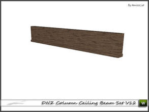 Sims 3 — DNZ Column Ceiling Beam Set V12 by denizzo_ist — 2 recolorable parts and 2 variations I wish you like it ;)