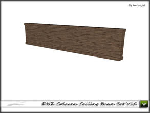 Sims 3 — DNZ Column Ceiling Beam Set V10 by denizzo_ist — 2 recolorable parts and 2 variations I wish you like it ;)