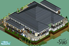 Sims 1 — Jagged by D.Sync @ deoxysynchro — This is my first house lot uploads to this website. It's just a double-storey
