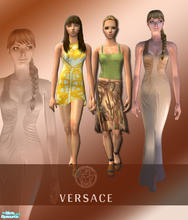 Sims 2 — Versace Collection by Sophel21 — Versace Collection - for the posh sims under you ;) - Set includes: evening