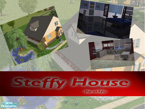 Sims 2 — Steffy House by st3fa — This house is sure what your sims needs.It\'s a 1 story house with 2 bedrooms and one
