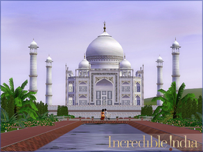 Sims 3 — Taj Mahal Superset by senemm — The Taj Mahal Superset contains a huge set of 20 architectural objects and 2 lots