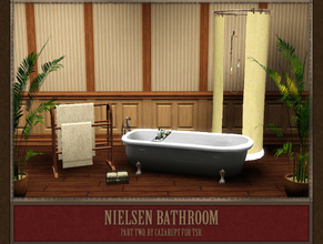 Sims 3 — Nielsen Bathoom, Part Two by cazarupt — Second part of the bathroom set. Including a bath, shower plus a few