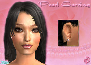 Sims 2 — Pearl Earrings by elmazzz — These beautiful pearl earrings can make any Sim look more beautiful and