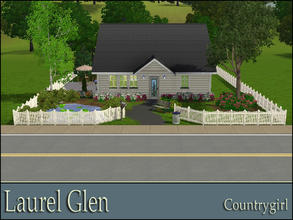 Sims 3 — Laurel Glen by Countrygirl1 — Laurel Glen - One Bedroom, One Bath home. Comes complete with eat-in kitchen,