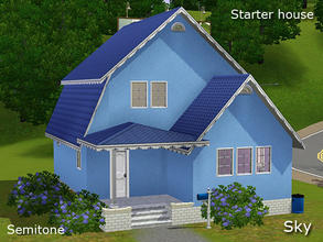 Sims 3 — Sky by Semitone — Starter house